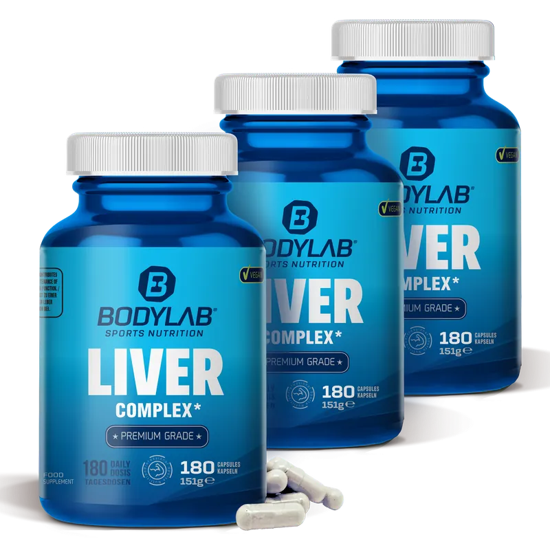 3 x Liver Complex (180 Kapseln)