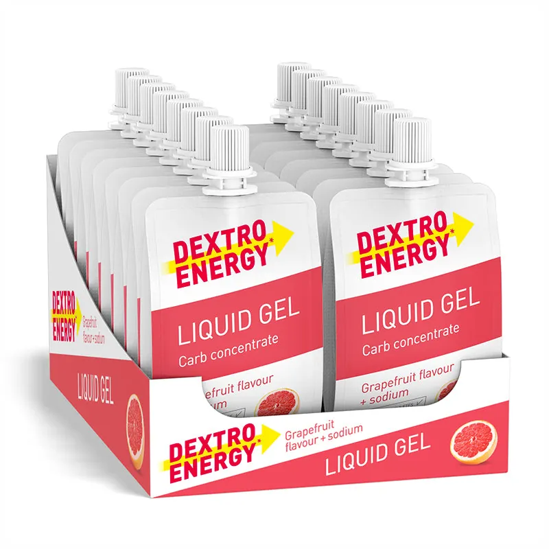 Dextro Energy Liquid Gel (18x60ml) Lemon + Caffeine