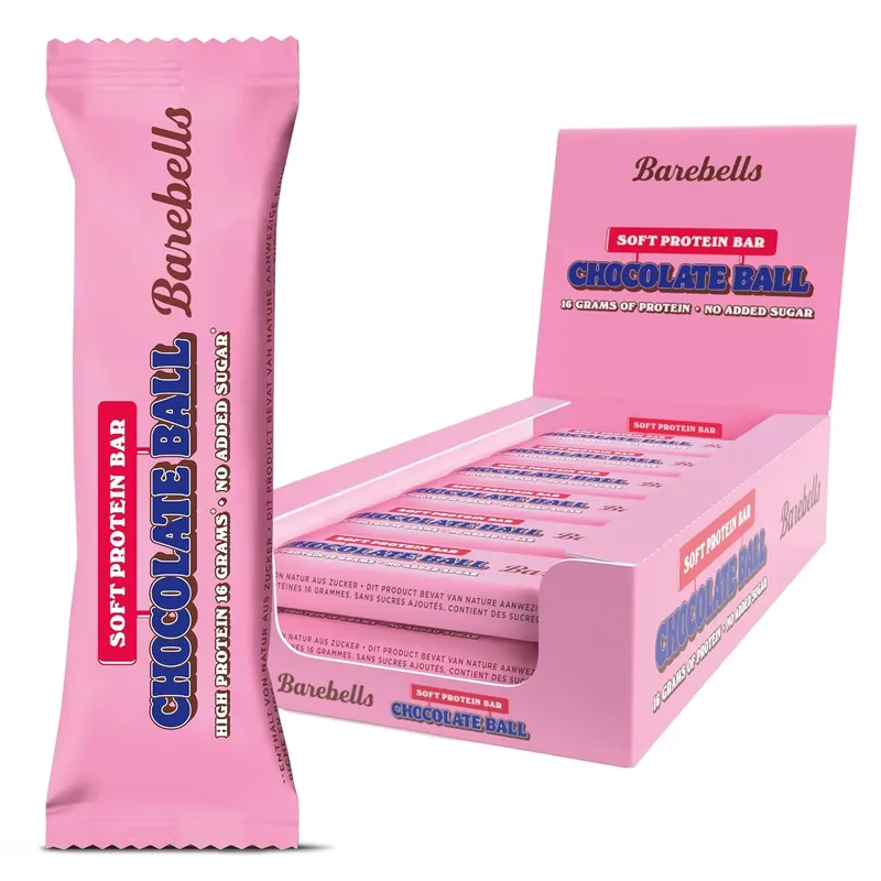 BAREBELLS Soft Protein Bar (12x55g) Salted Peanut Caramel – 660 g
