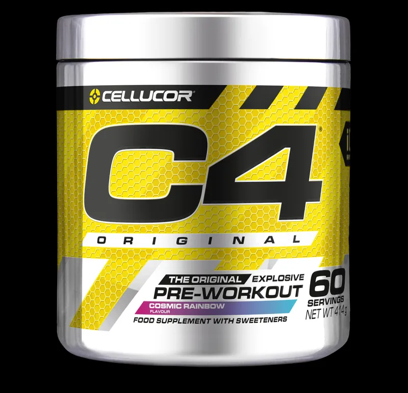 C4 Original Pre-Workout (408g) Cosmic Rainbow