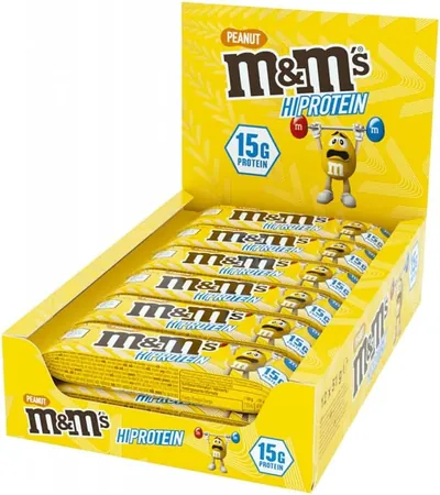 MARS PROTEIN M&M's Hi-Protein Bar (12x51g) Chocolate – 612 g