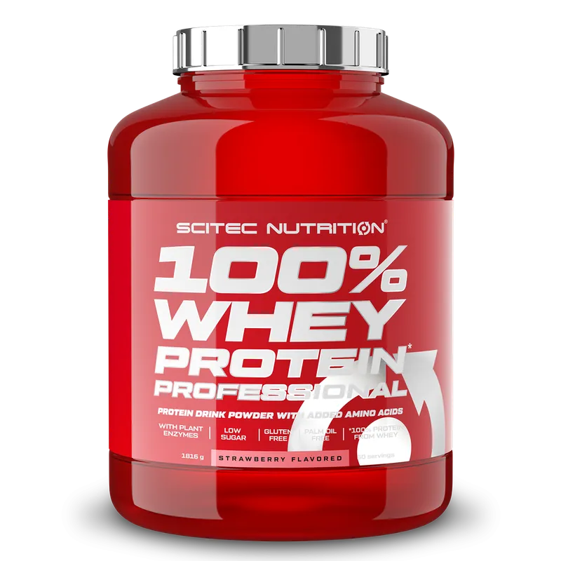 100% Whey Protein Professional (1816g) Strawberry
