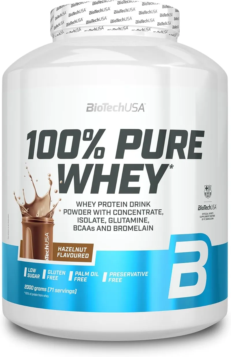 100% Pure Whey (2000g) Haselnuss