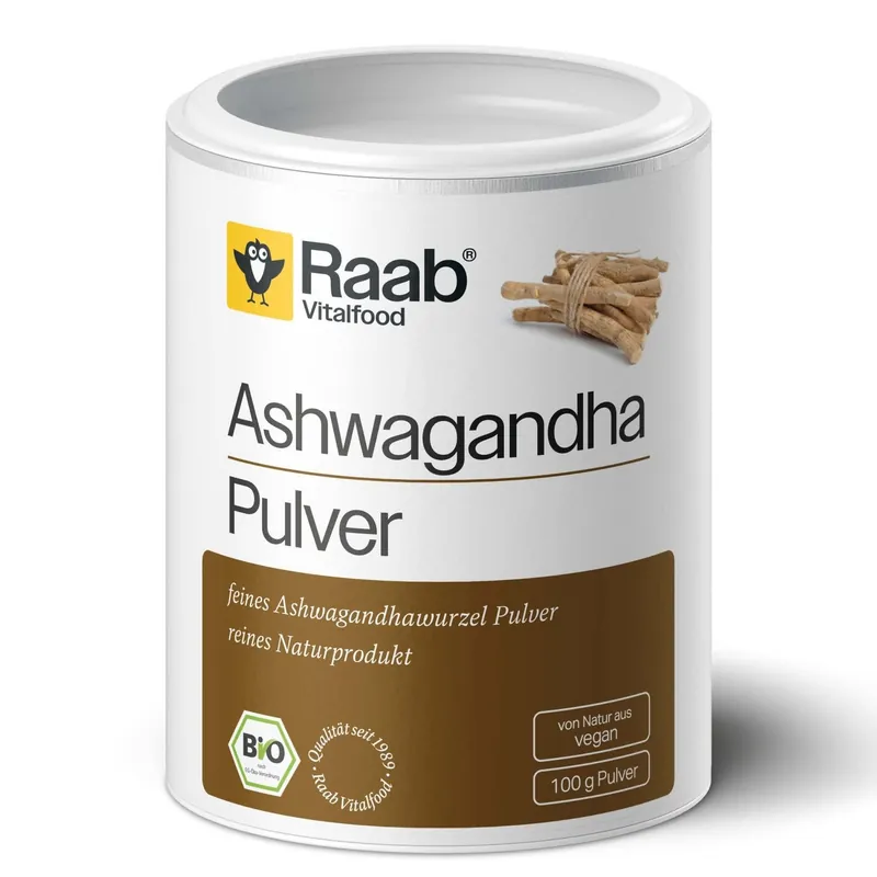 Raab Vitalfood Bio Ashwagandha Pulver (100g) – 100 g