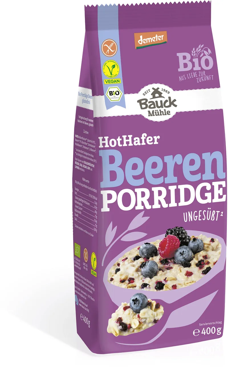 Hot Hafer Beere demeter (400g)