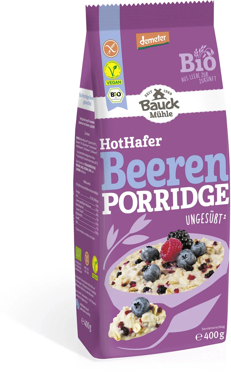 Hot Hafer Beere demeter (400g)