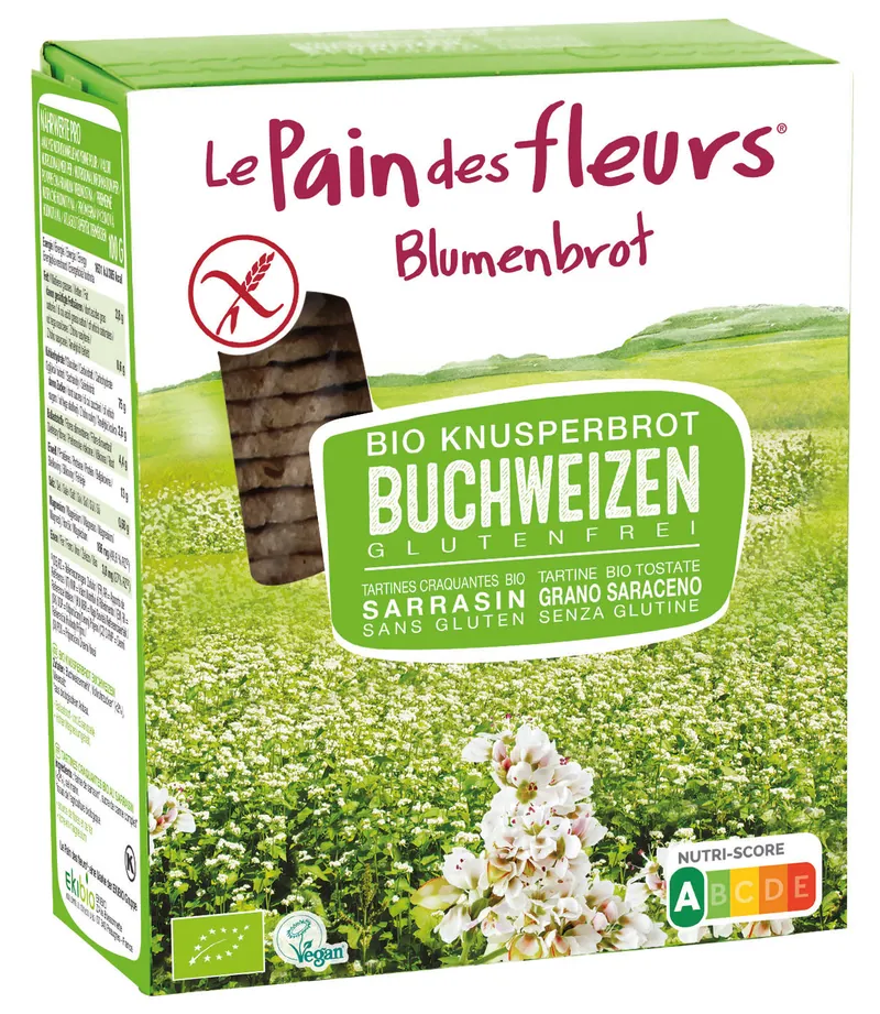 Blumenbrot Buchweizen bio