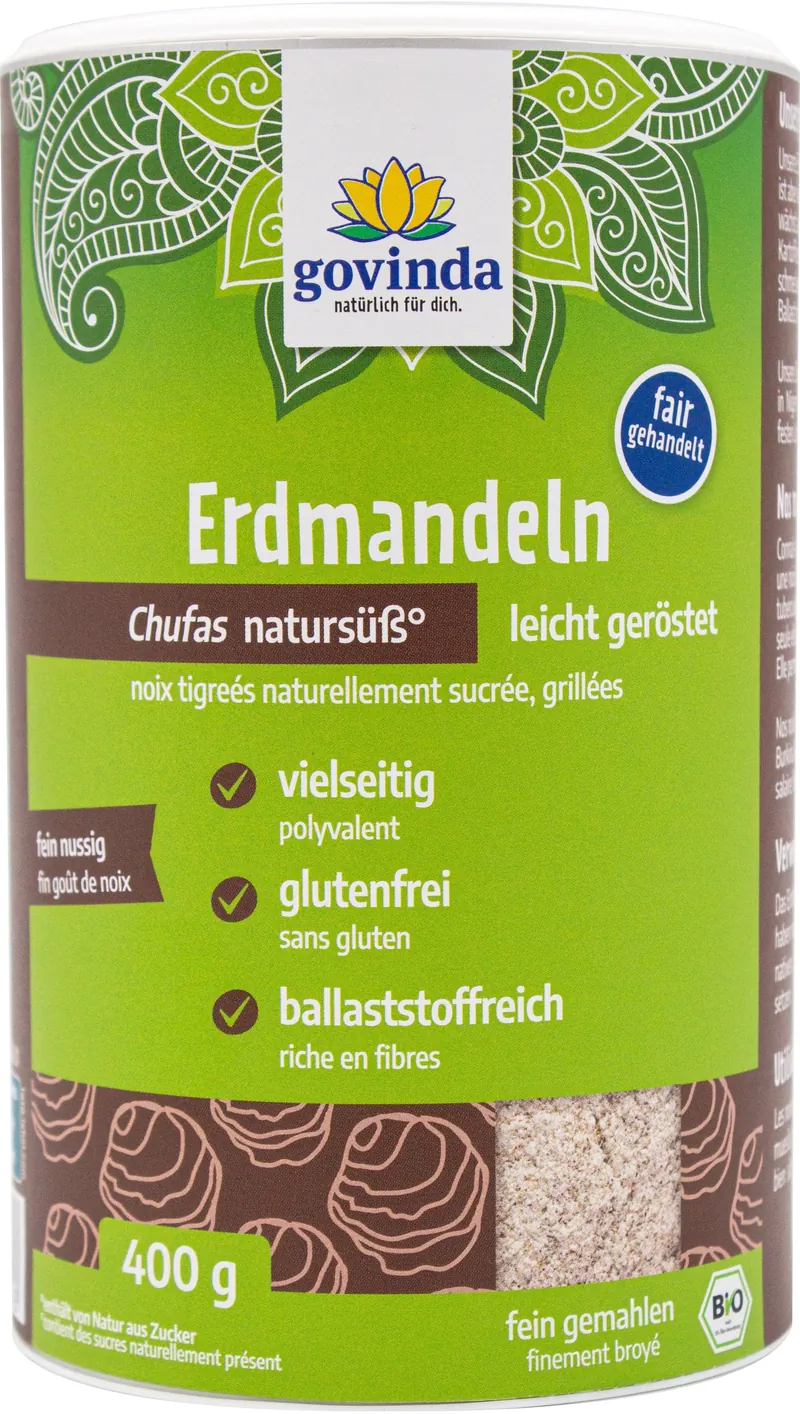 Govinda Erdmandeln gemahlen bio (400g) – 400 g