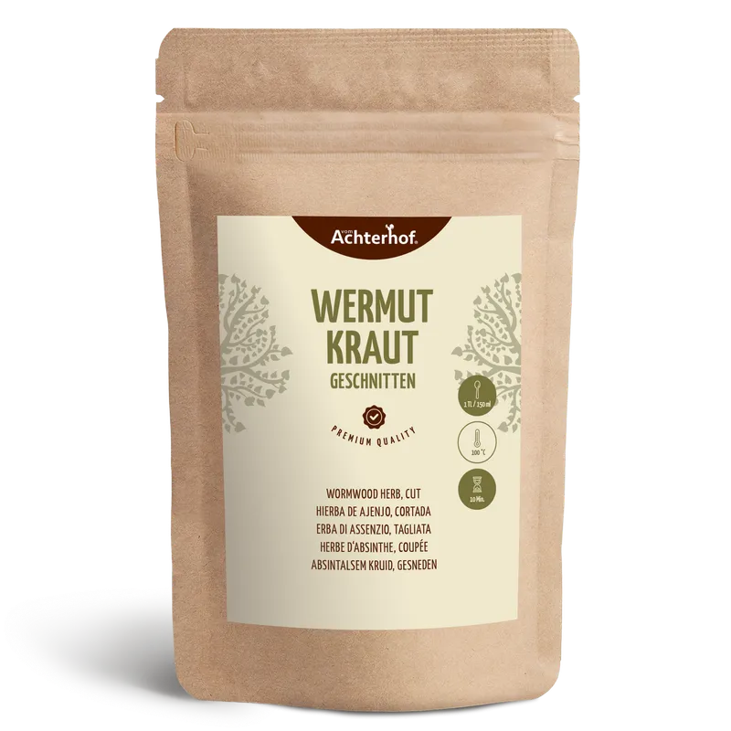 Wermutkraut geschnitten