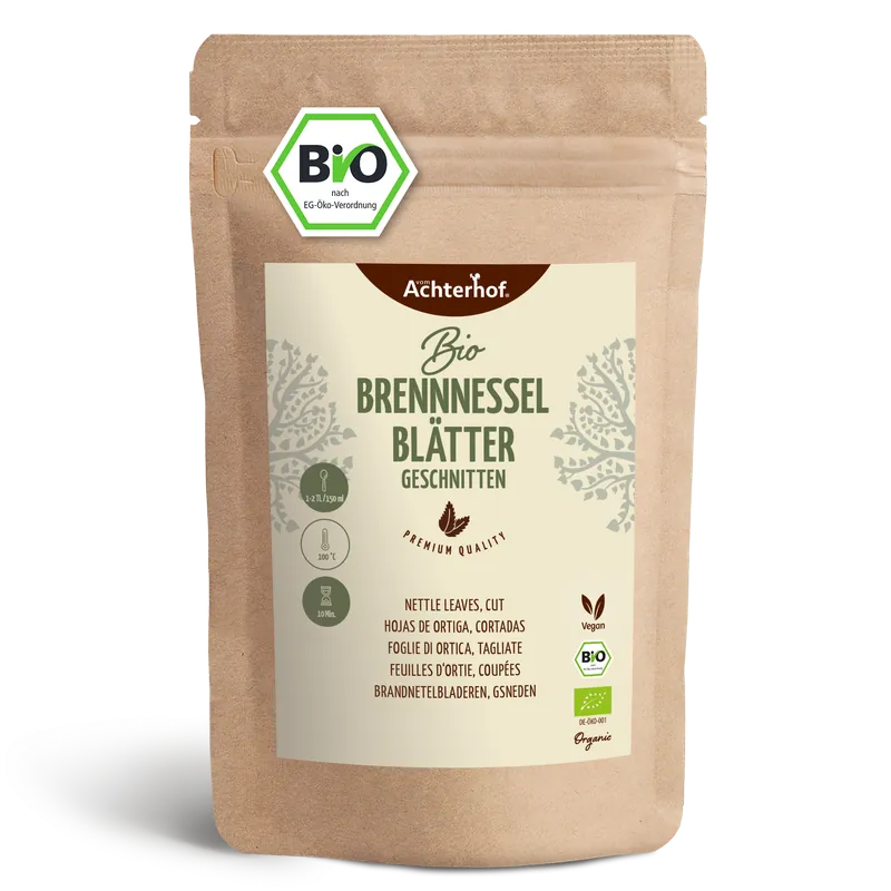 Brennnesselblätter geschnitten Bio (500g)