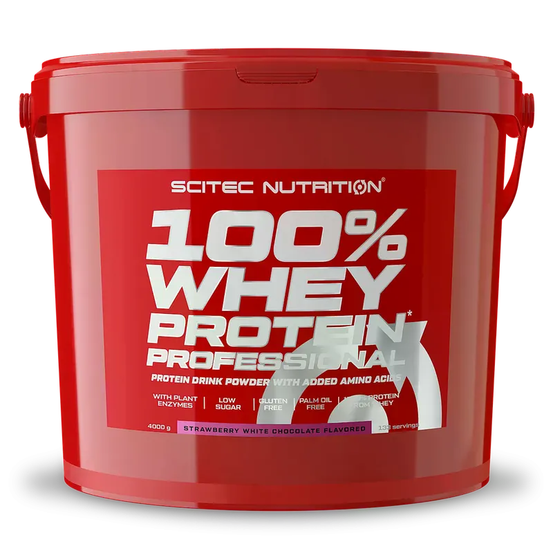 SCITEC NUTRITION 100% Whey Protein Professional (4000g) – 4000g