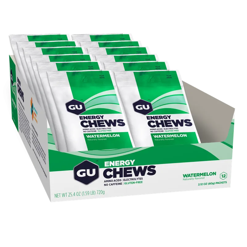 GU ENERGY LABS Energy Chews (12x60g) – 720g