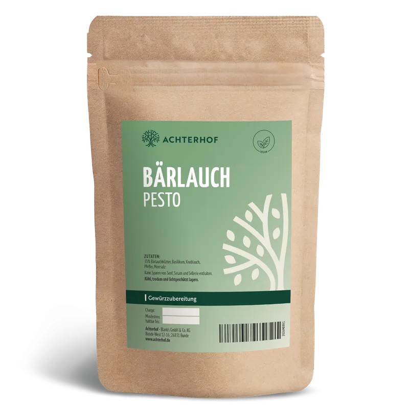 Bärlauch Pesto Gewürzzubereitung