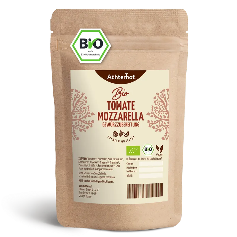 Tomate Mozzarella Gewürzzubereitung Bio (100g)