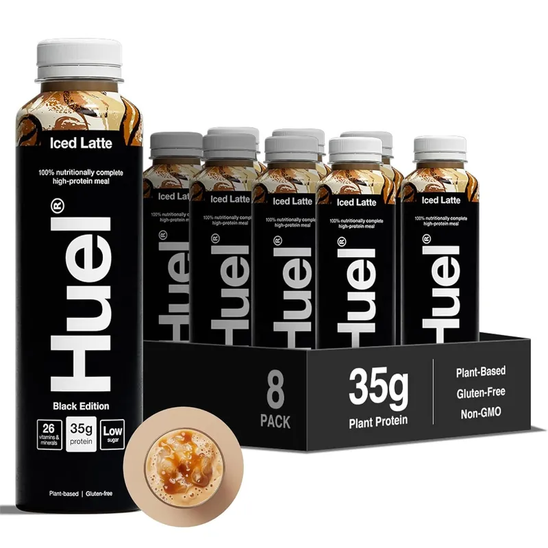Huel Black Edition Trinkmahlzeit (8x500ml) – 4000ml