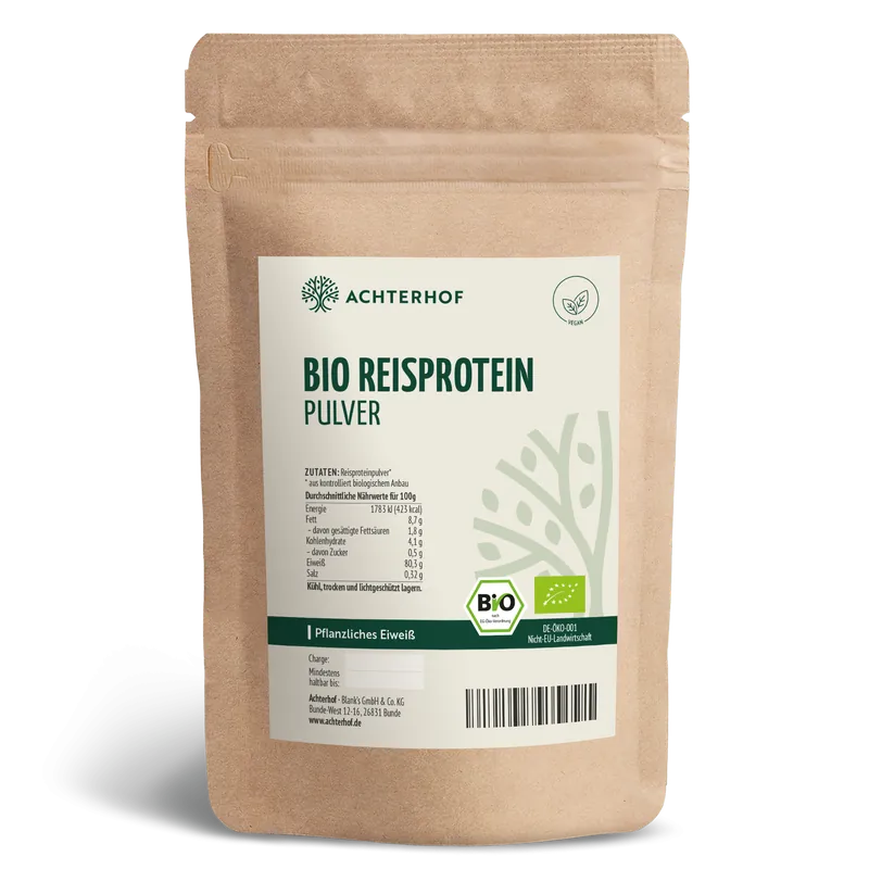 Bio Reisprotein Pulver (1000g)