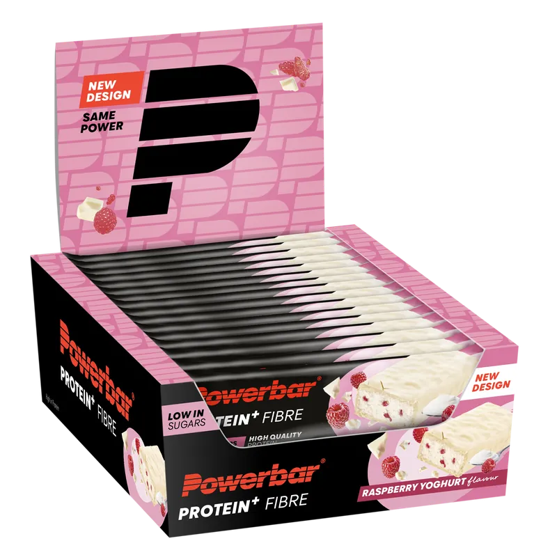 Protein+ Fibre Bar Raspberry Yoghurt (16x35g)