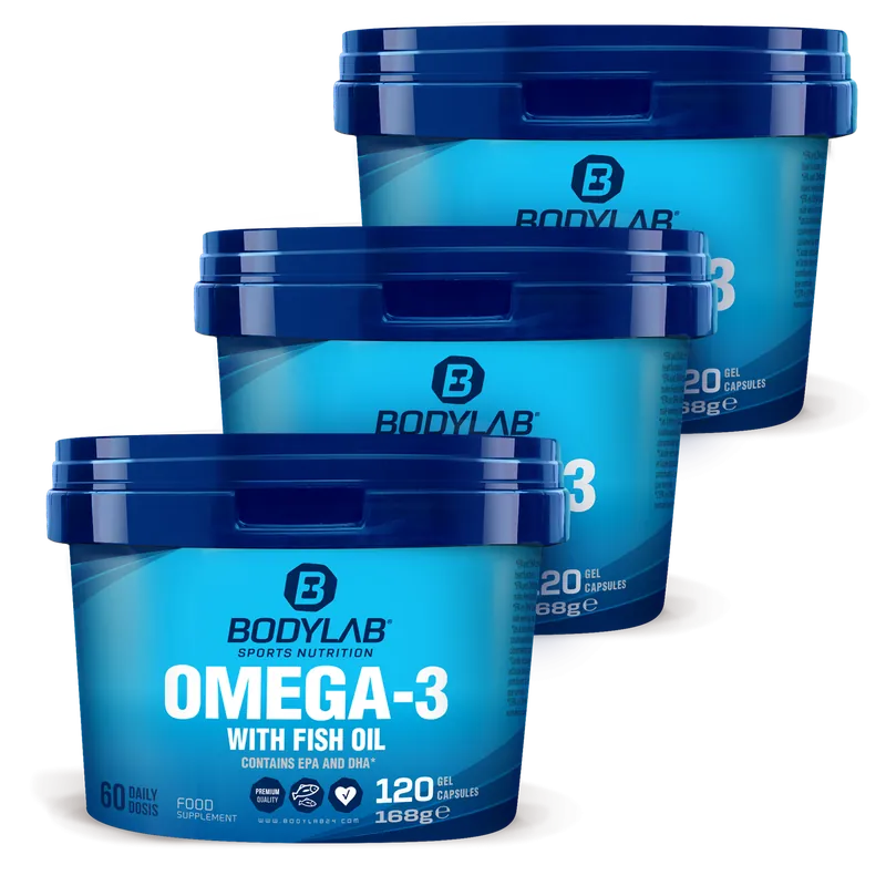 3 x Omega-3 (je 120 Kapseln)