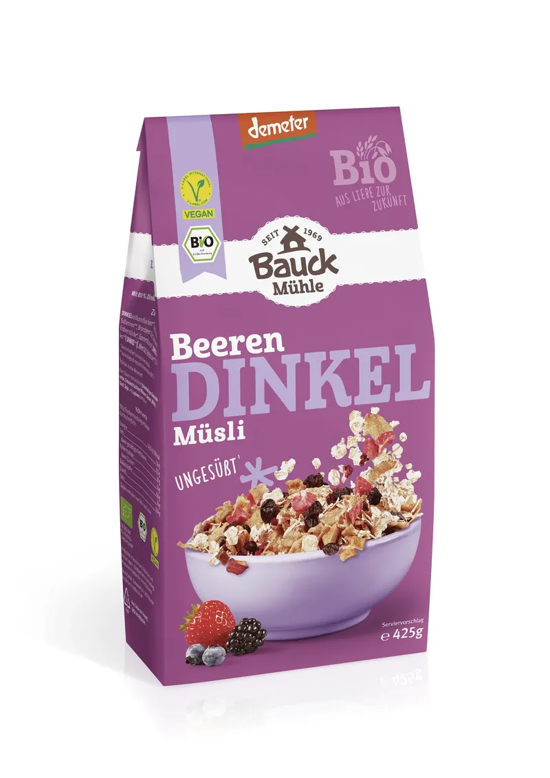 Dinkel-Müzli bio (425g) Beerenzart