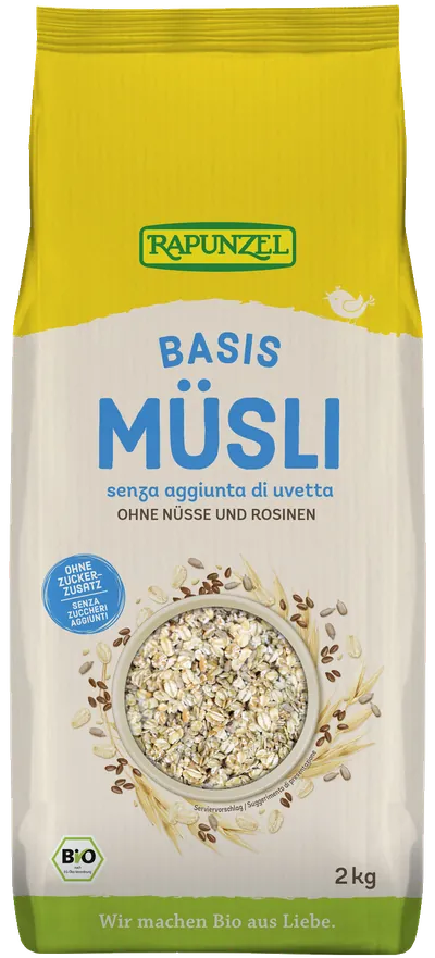 RAPUNZEL Basis Müsli bio (2000g) – 2000 g