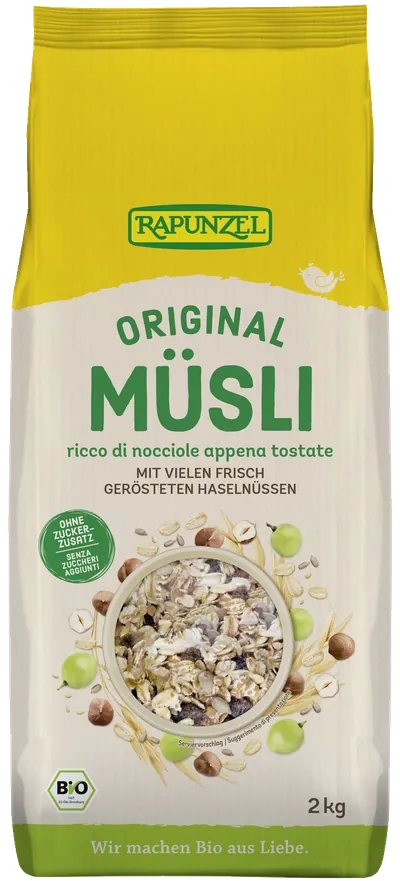 RAPUNZEL Original Müsli bio (2000g) – 2000 g
