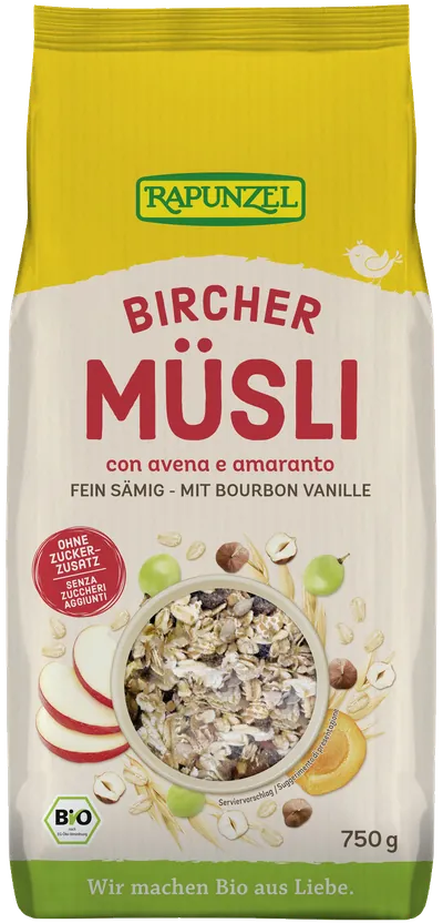 RAPUNZEL Bircher Müsli Bio (750g) – 750 g