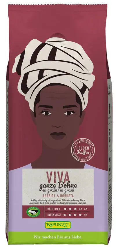 Heldenkaffee Viva ganze Bohnen Bio (1000g)
