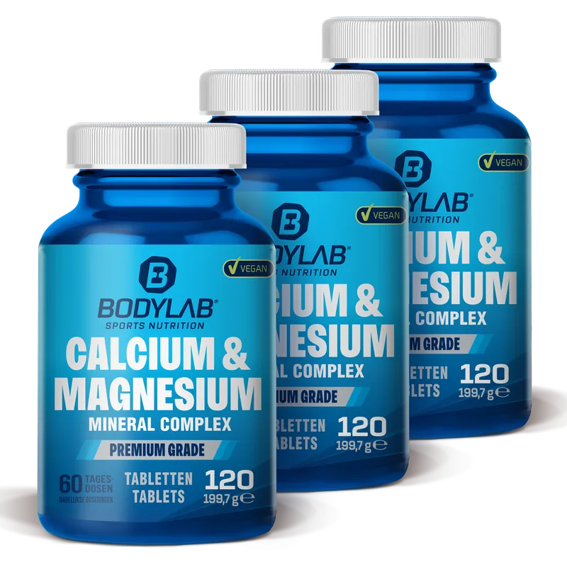 3 x Calcium & Magnesium Complex (120 Tabletten)