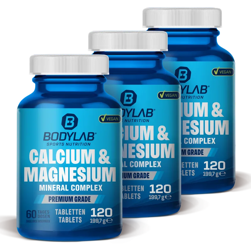 3 x Calcium & Magnesium Complex (120 Tabletten)