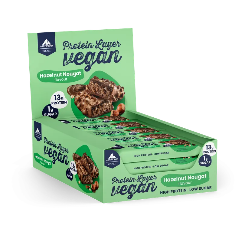 Multipower Vegan Protein Layer (15x55g) Brownie – 825 g