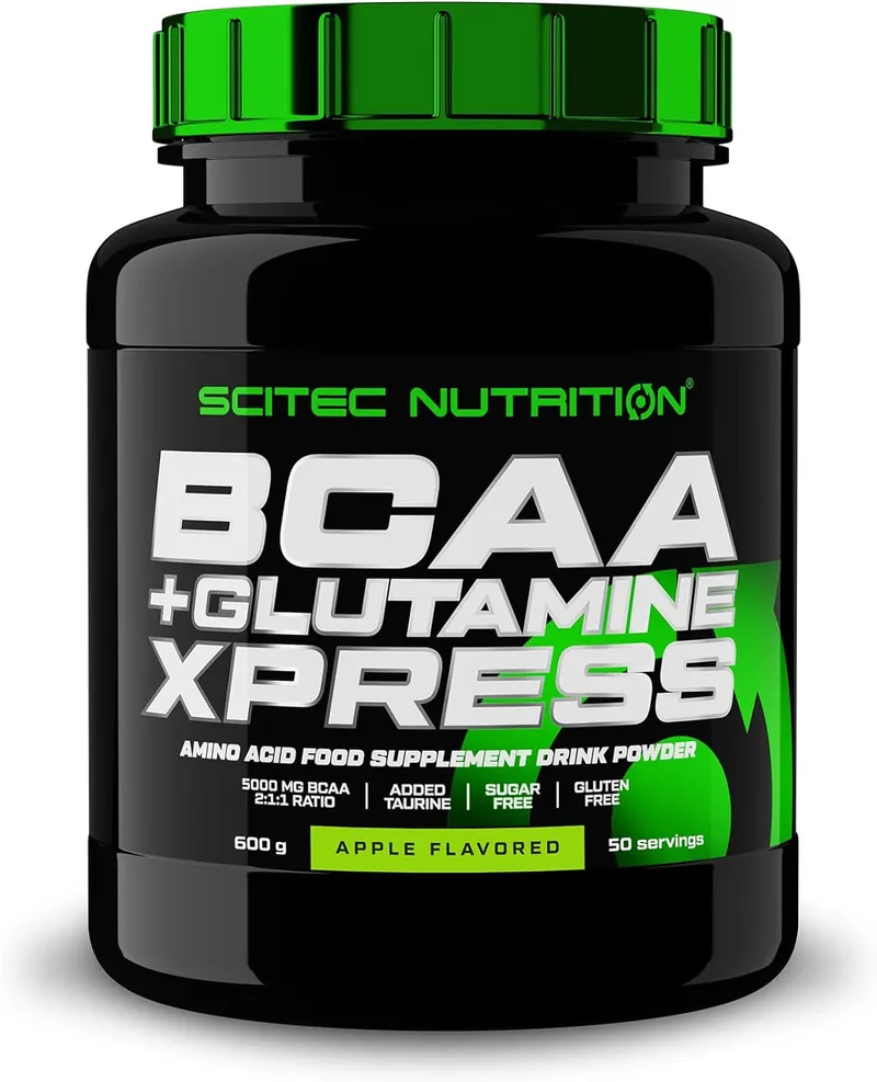 SCITEC NUTRITION BCAA + Glutamine Xpress (600g) Lime – 600 g