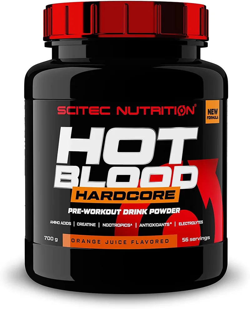 SCITEC NUTRITION Hot Blood Hardcore (700g) Guarana – 700 g
