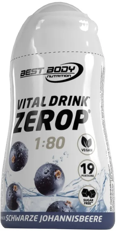 Vital Drink Zerop (48ml) Schwarze Johannisbeere