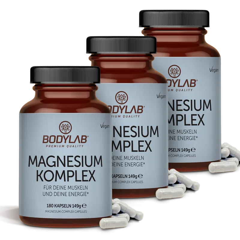 3 x Magnesium Komplex (3 x 180 Kapseln)