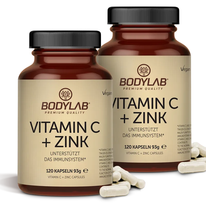 2 x Vitamin C + Zink (2 x 120 Kapseln)