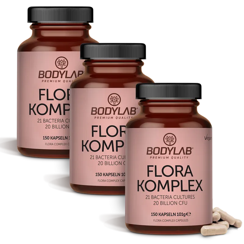 3 x Flora Complex / Komplex (3 x 150 Kapseln)