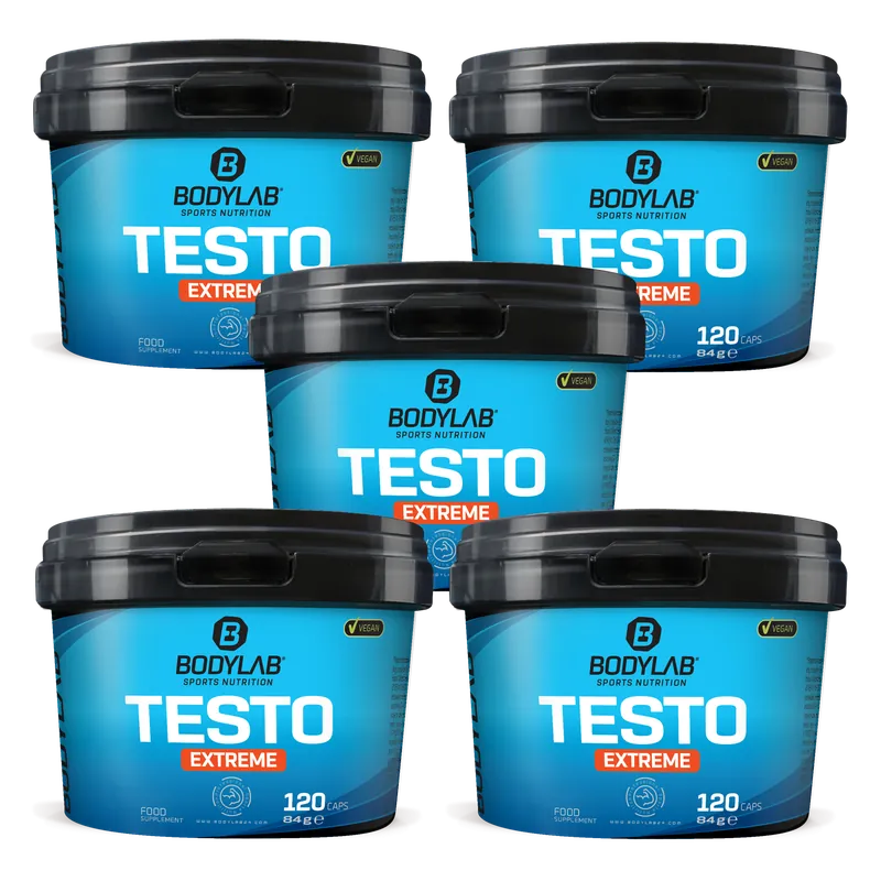 5 x Testo Extreme (je 120 Kapseln)