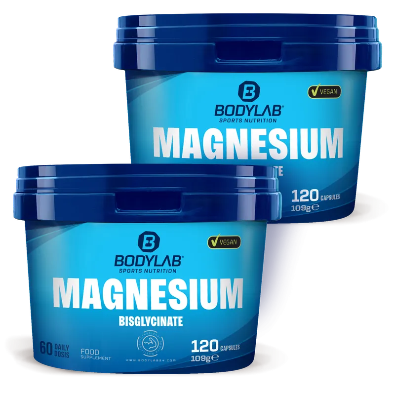2 x Magnesium Bisglycinate (120 Kapseln)