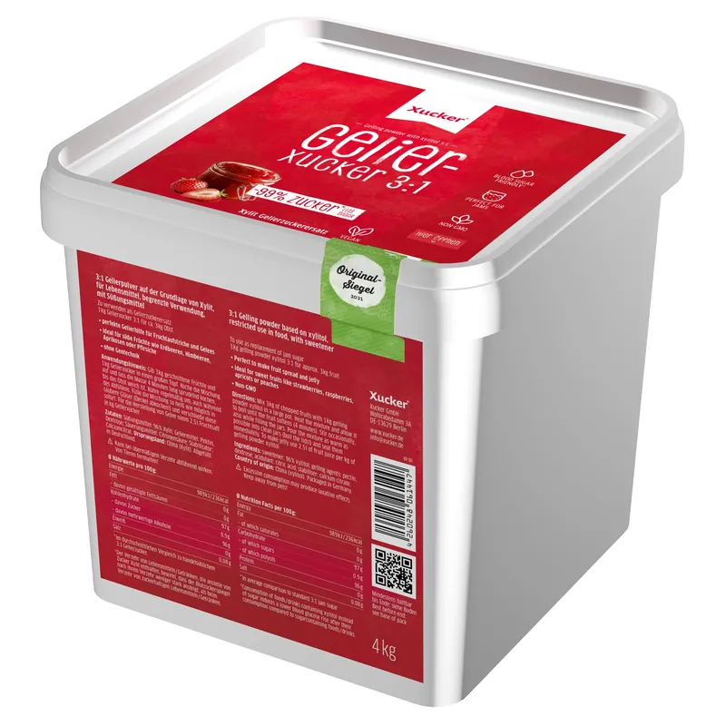 Xucker 3:1 Gelier-Xucker aus Xylit (4000g) – 4000 g
