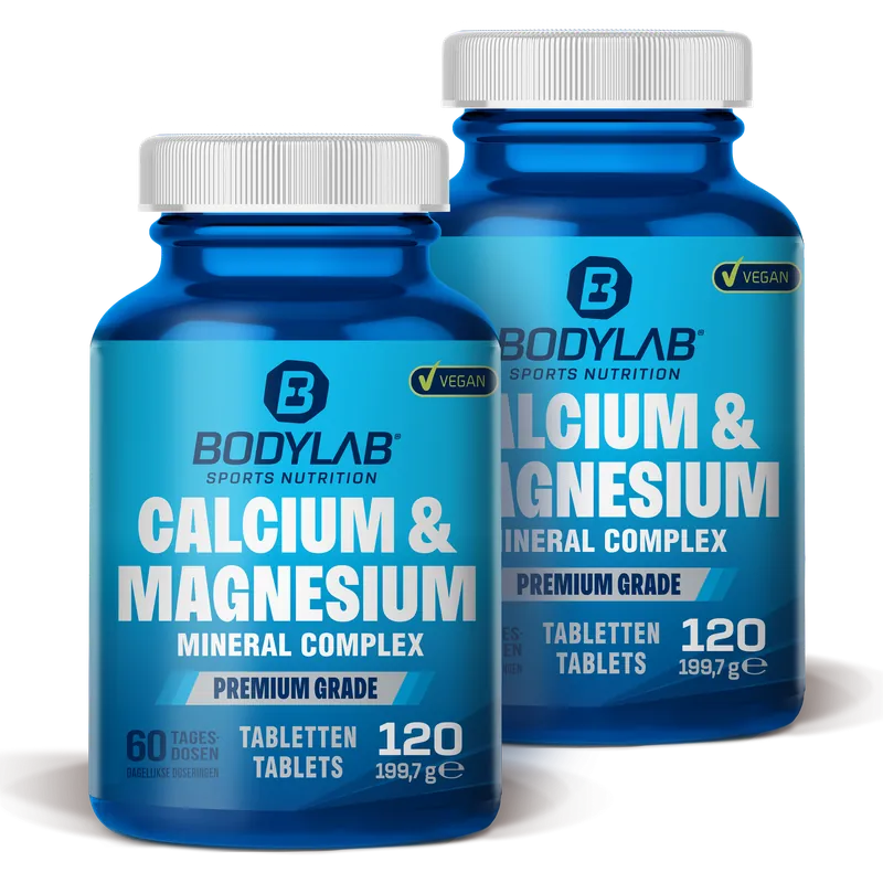 2 x Calcium & Magnesium Complex (120 Tabletten)