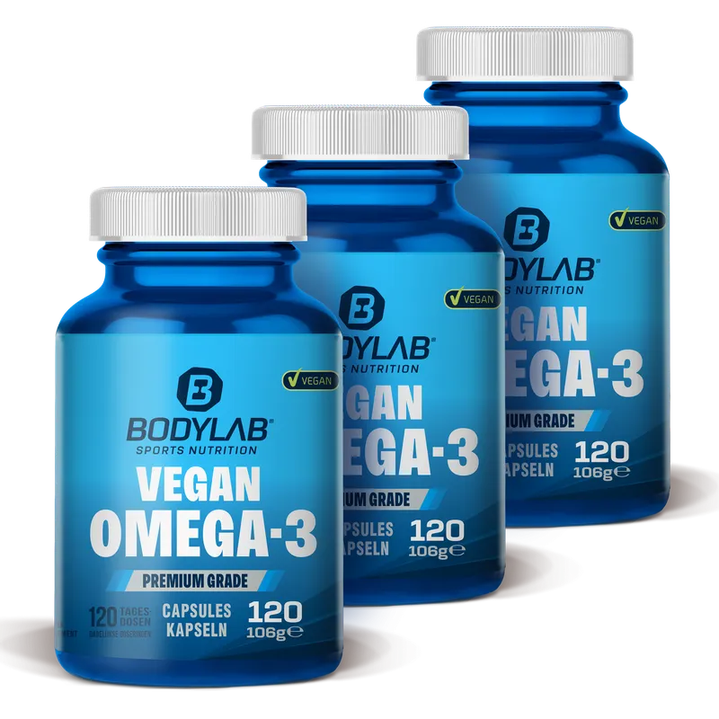 3 x Vegan Omega 3 (120 Kapseln)