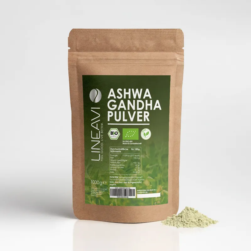 Ashwagandhapulver bio (1000g)
