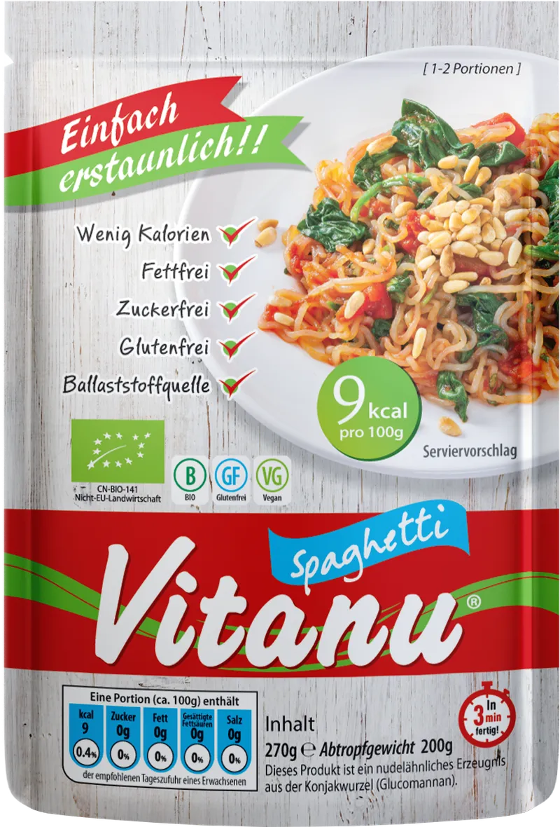 Bio Konjak Spaghetti (270g)
