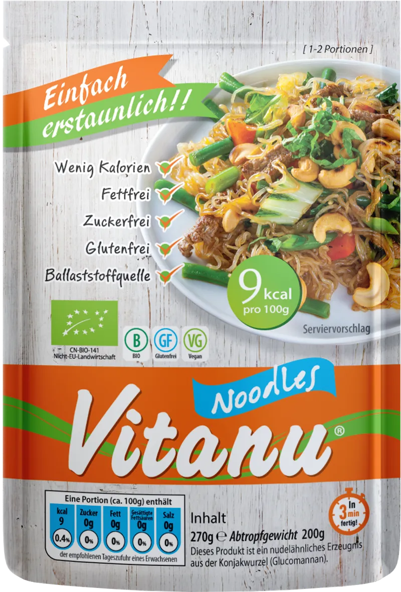 Bio Konjak Noodles (270g)