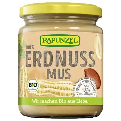 RAPUNZEL Erdnussmus fein bio (250g) – 250 g