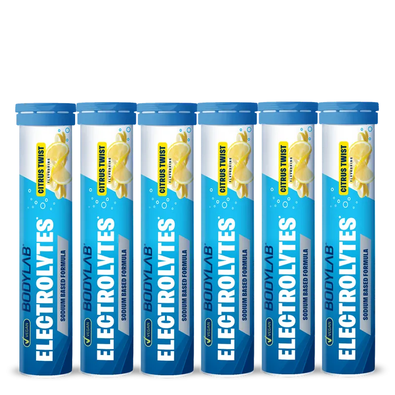 Electrolytes - 6x 20 Brausetabletten - Lemon Flavouring
