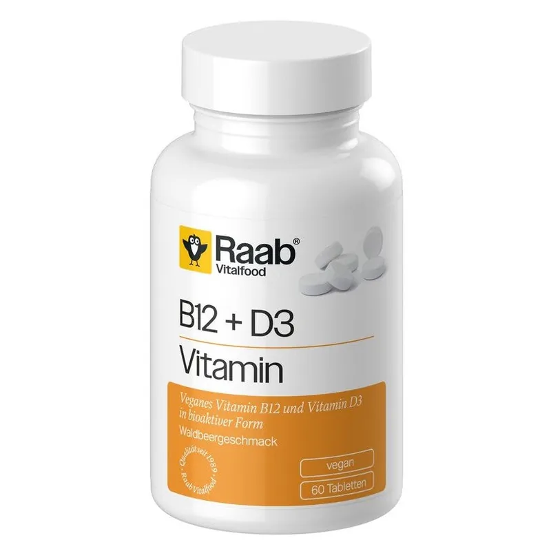 Vitamin B12 + D3 (60 Lutschtabletten)