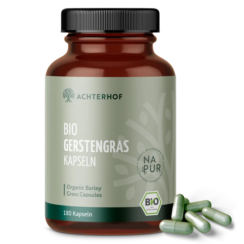 Bio Gerstengras Kapseln (180 Kapseln)
