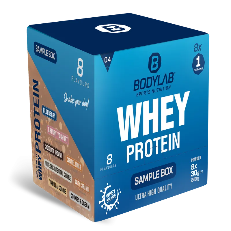 BODYLAB Whey Protein Probierboxen (8 Proben je 30g) – 30g