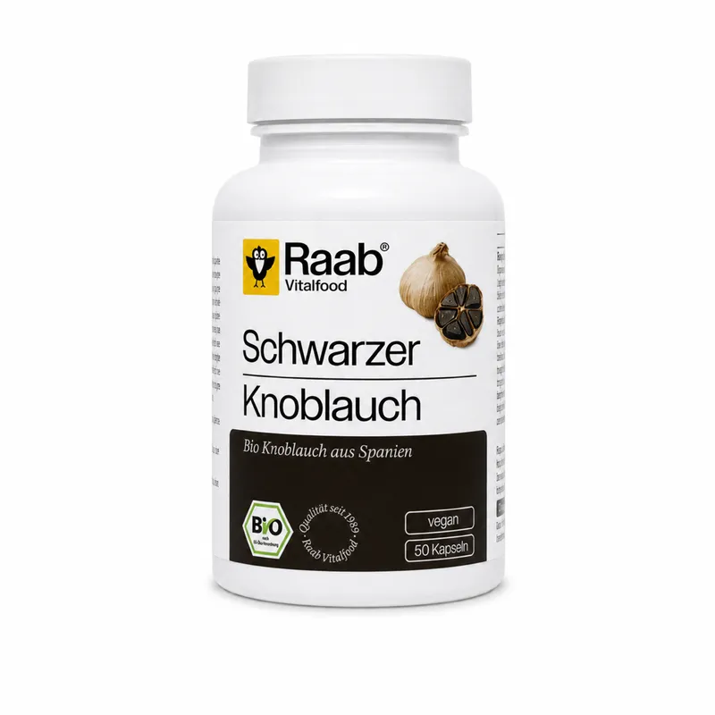 Bio Schwarzer Knoblauch (50 Kapseln)
